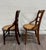 Antique Victorian Curved Ladder Back Hand Caned Armchairs - Pair For Sale - Image 9 of 11