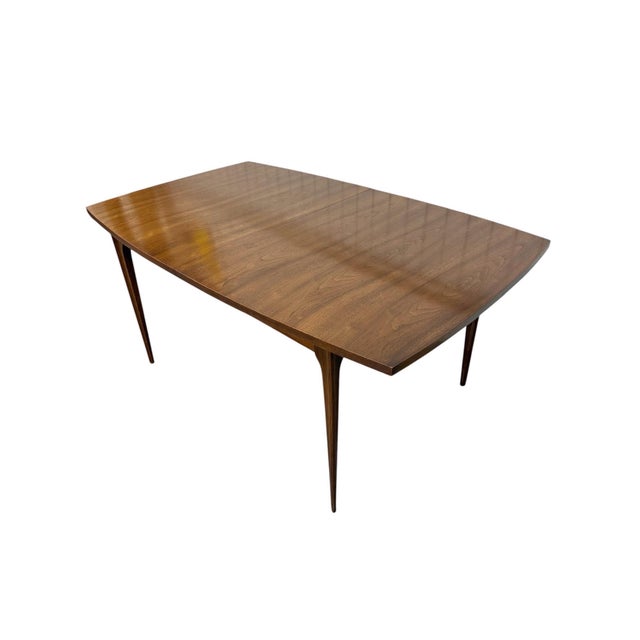 Mid-Century Modern Mid-Century Modern Broyhill Brasilia Walnut Dining Table For Sale - Image 3 of 9