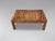 Vintage French Walnut Slat Coffee Table, 1950 For Sale - Image 8 of 8