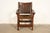 Stickley Gustav Stickley Antique Mission Oak Arts & Crafts Armchair With Rush Seat, Circa 1910 For Sale - Image 4 of 14