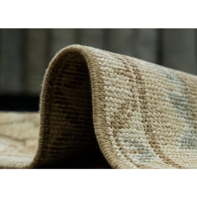 Textile Turkish Oushak Runner Rug 2'10" x 16'1" #17937 For Sale - Image 7 of 8