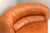 Corner Lounge Chair in Cognac Leather by Rossi Di Albizzate, Italy, 1970s For Sale - Image 6 of 8