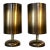 1950’s Mid-Century Modern Aluminum Brass Sconces - A Pair For Sale