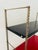 Mid-Century Modern Adjustable Brass and Metal Wall-Mounted Shelf, 1960s For Sale - Image 10 of 18