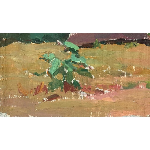 1970s Original River Landscape Oil Painting, Ukrainian Artist Sokolovsky, 1970s 17-31 For Sale - Image 5 of 6