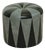 Vintage Round Pouf, 1960s For Sale