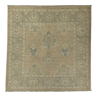 Oushak Square Rug 3'2" x 3'2" #21343 For Sale