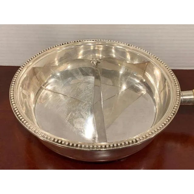 Silver 19th Century Antique English Silver Plated Warming Supper Dish by Henry Wilkinson & Co. For Sale - Image 8 of 11