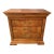 Late 20th Century Thomasville Burled Walnut Two Drawer Nightstand For Sale