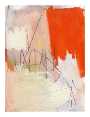 Xanda McCagg "Adjacent 6", Drawing