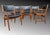 Vintage Danish Dining Chairs by Kai Lyngfeldt Larsen, 1950, Set of 7 For Sale - Image 9 of 18