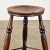 Wood English 19th Century Turned Walnut Stool For Sale - Image 7 of 9