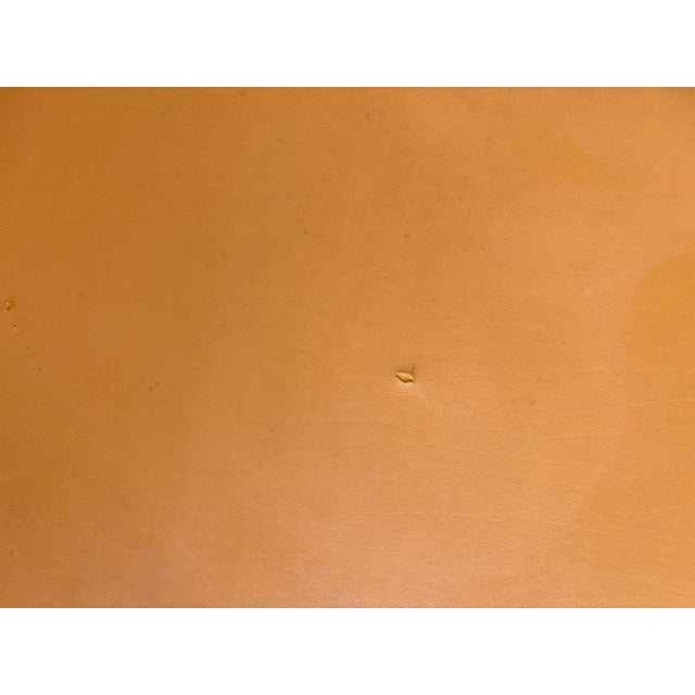 1970s Tandem Mid Century Modern Mustard Bench For Sale - Image 9 of 10