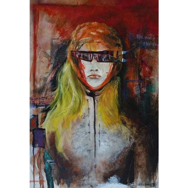 Early 21st Century The woman with glasses For Sale - Image 5 of 5