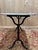 Antique Bistro Table in White Marble and Cast Iron, 1890s For Sale - Image 6 of 8