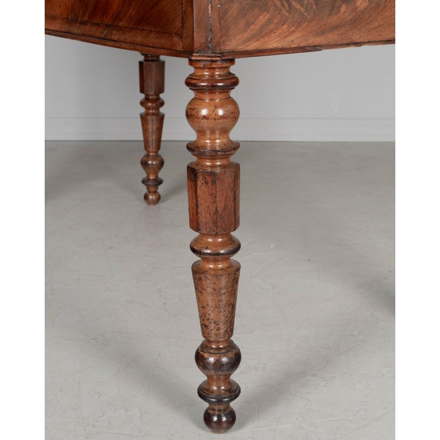 19th Century Louis Philippe Mahogany Desk For Sale - Image 10 of 12
