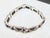 1930s Art Deco Marcasite and Black Onyx Bracelet For Sale - Image 5 of 6
