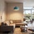 The Half Dome Wall Mounted Arc Lamp is a modern lighting masterpiece with a satin nickel steel frame, designed by Peter...