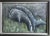Mid-Century Modern Vintage Signed Roane Sgraffito Original Biomorphic Grazing Deer Painting Framed Canvas Abstract Expressionism For Sale - Image 3 of 10