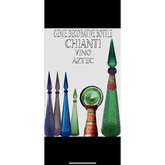 Empoli 1960s Empoli “Aztec” Italian Mid Century Art Glass - For Sale - Image 4 of 12