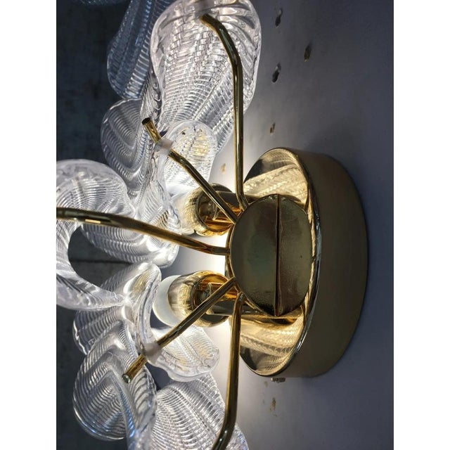 Celestial Murano Glass Selle Sputnik Wall Sconces by Simoeng, Set of 2 For Sale - Image 4 of 12