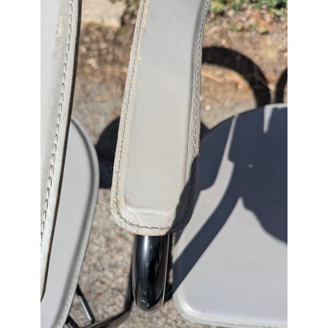 1970s Arrben Attributed, Italy Dinning Chairs For Sale - Image 10 of 12