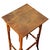 Wood Antique Vienna Secession Bent Oak Pedestal Short Size Side Nesting Table Attributed to Thonet For Sale - Image 7 of 7