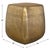 2020s Outdoor Indoor Ibiza Brass Side Table Stool For Sale - Image 5 of 5