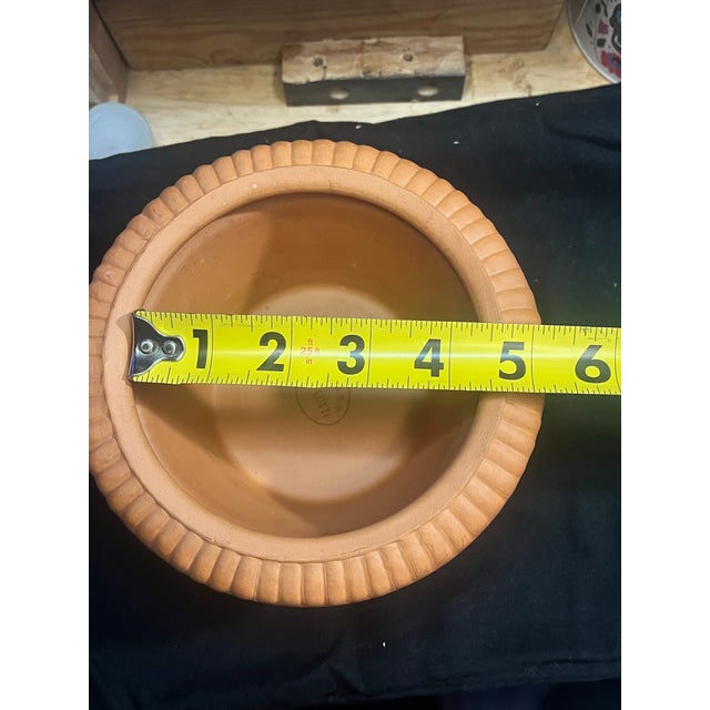 Ceramic Vintage Italian Terrecotte Lotti Ceramic Cherub Planter Bowl For Sale - Image 7 of 12
