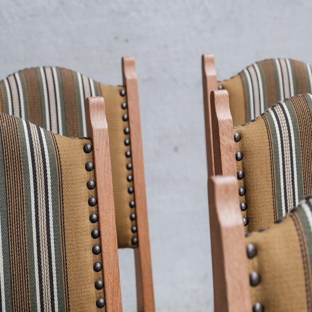 Mid-Century Danish Oak Dining Chairs, Set of 6 For Sale - Image 3 of 14