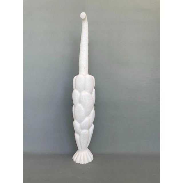 Hand Carved Marble Sculpture by Tom Von Kaenel For Sale - Image 4 of 10