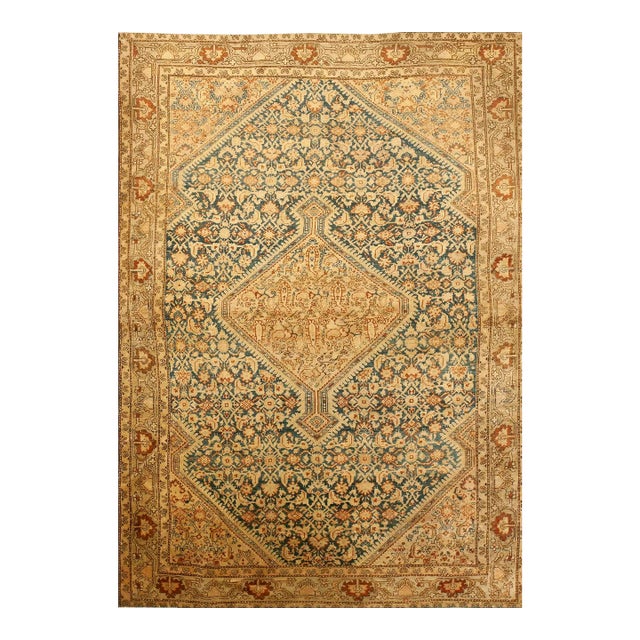 Early 20th Century Persian Malayer Rug For Sale