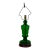 1940s Green Murano-Style Blown Glass Lamp For Sale