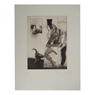 Miguel Condé, Land of Myths, Original Engraving For Sale