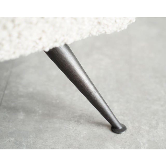 Lounge Chairs by Henry Glass in Oatmeal Bouclé, C. 1950s For Sale - Image 10 of 11