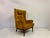 Tan Patinated Leather Wingback Krister Armchair by Arne Norell, 1960s For Sale - Image 8 of 17