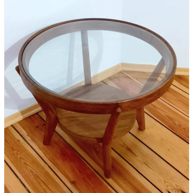 Coffee Table attributed to K. Kozelka for Interier Praha, Czechoslovakia, 1930s For Sale - Image 3 of 9