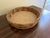 Late 20th Century Round Woven Oak Casserole Serving Basket For Sale In South Bend - Image 6 of 11
