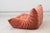 Red Togo Two-Seat Sofa in Coral Corduroy by Michel Ducaroy for Ligne Roset For Sale - Image 8 of 12