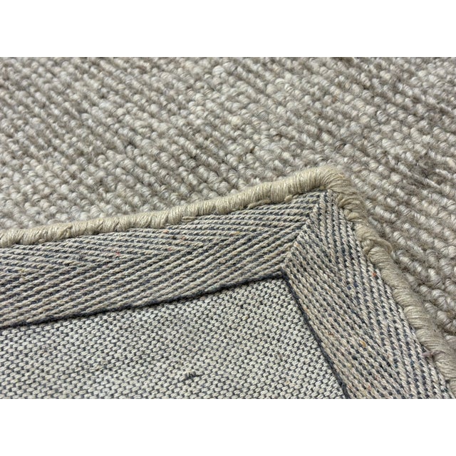 Rh Thana Performance Rug – 9' × 12' Oatmeal | Handwoven Wool Blend | Sculptural Pebbled Texture For Sale - Image 16 of 18