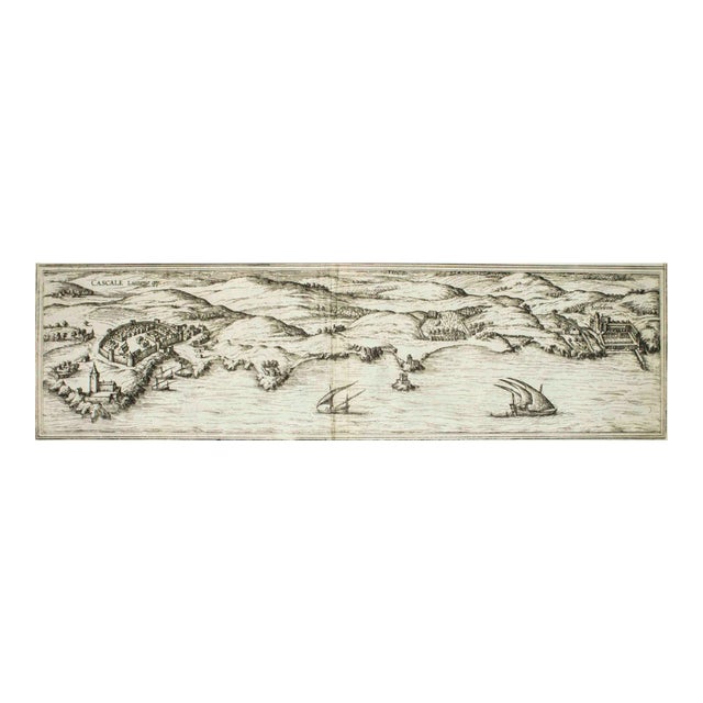 Cascale, Map from ''Civitates Orbis Terrarum'' - by F. Hogenberg - 1575 1575 For Sale