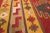 Colorful Modern Geometric Kilim Wool Rug For Sale - Image 4 of 7