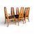 Young Manufacturing Young Manufacturing Attributed Cat Eye Vintage Mid Century Modern Set of 6 Dining Chairs C. 1960s For Sale - Image 4 of 6