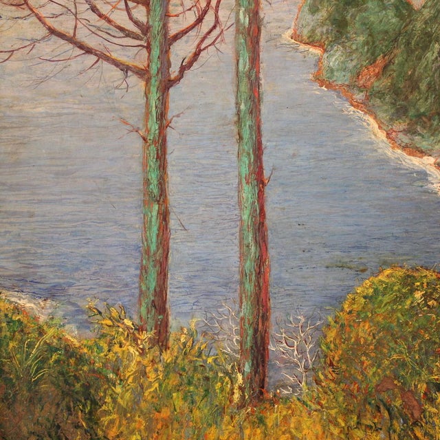 Italian Artist, Landscape, 1950, Oil Painting, Framed For Sale - Image 8 of 15
