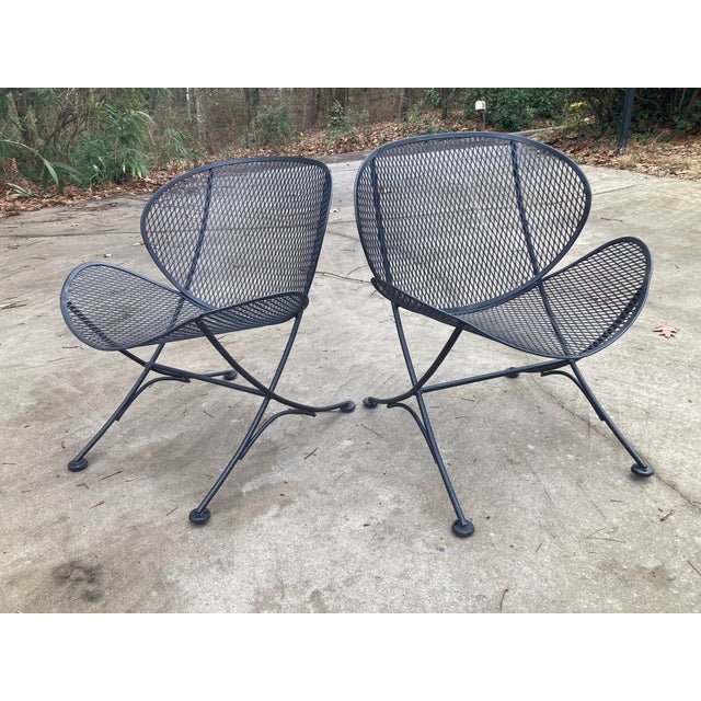 John Salterini Tempestini Clam Shell Chairs - Set of 2 For Sale - Image 4 of 9