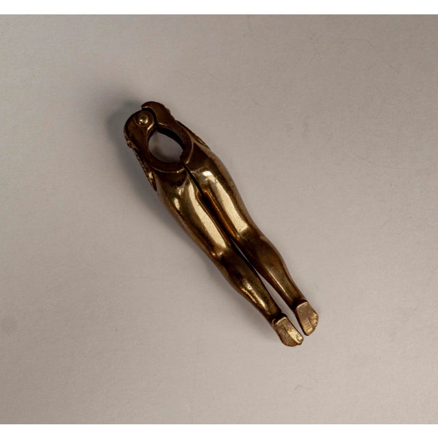 Mid-Century Modern Brass Nutcracker, England, 1970s For Sale - Image 4 of 17