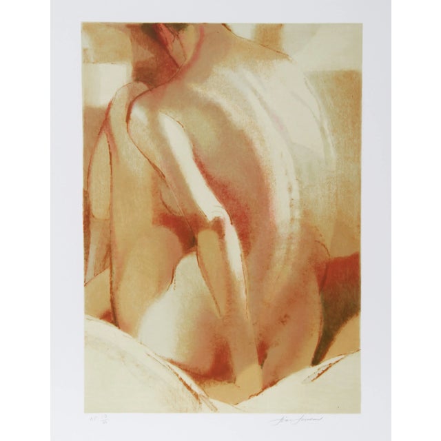 Back View Seated, Jim Jonson Lithograph For Sale