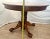 1980s Round Expansion Dining Room Kitchen Table Solid Cathedral Oak Carved Claw Feet For Sale - Image 11 of 15