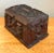 Vintage Tramp Art Wood Box For Sale - Image 9 of 12