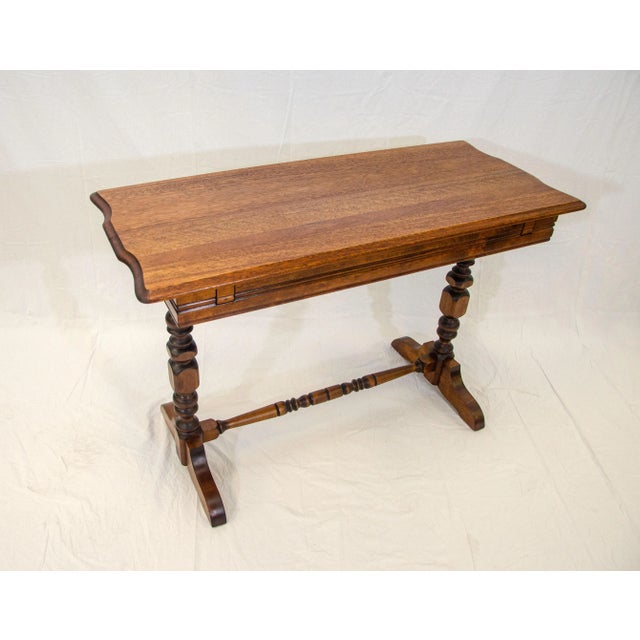 Mid 20th Century Mahogany Console Table For Sale - Image 13 of 13